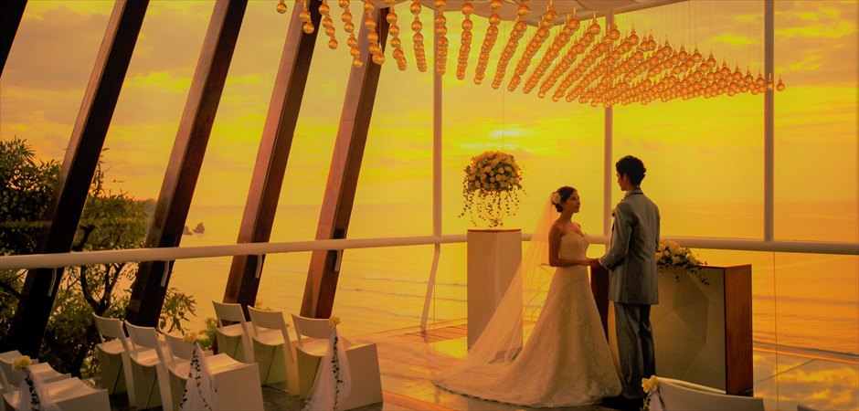 Dewa Dewi Chapel Sunset Wedding