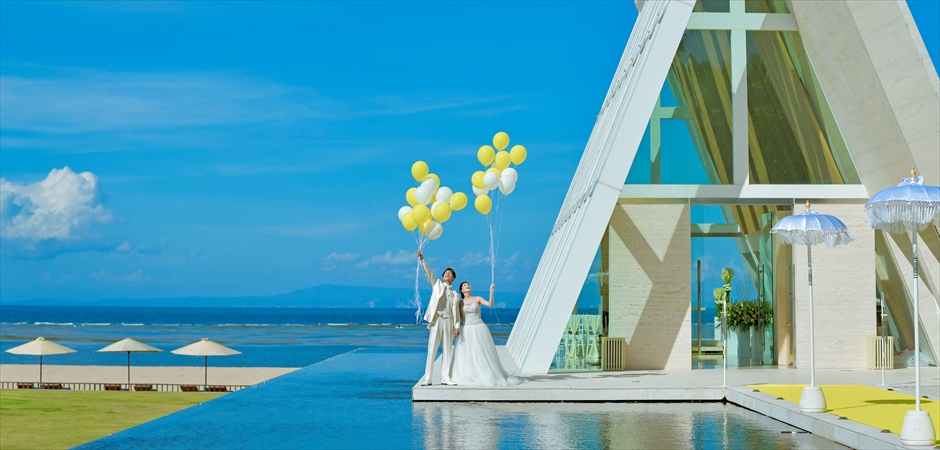 コンラッド・バリ・インフィニィ・チャペル　ウェディング・挙式・結婚式│Conrad Bali Infinity Chapel Wedding