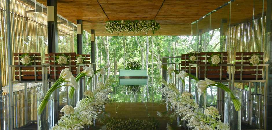 Kayumanis Glass Chapel Wedding