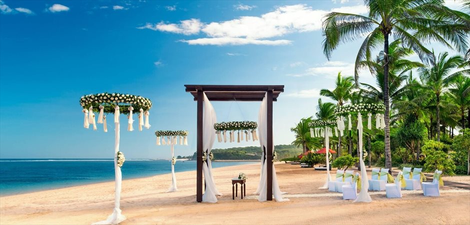 Strand Villa White Rose Beach Wedding