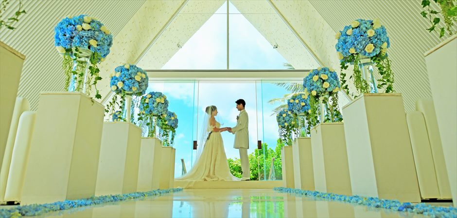 BLESS BALI original All Blue Chapel Wedding