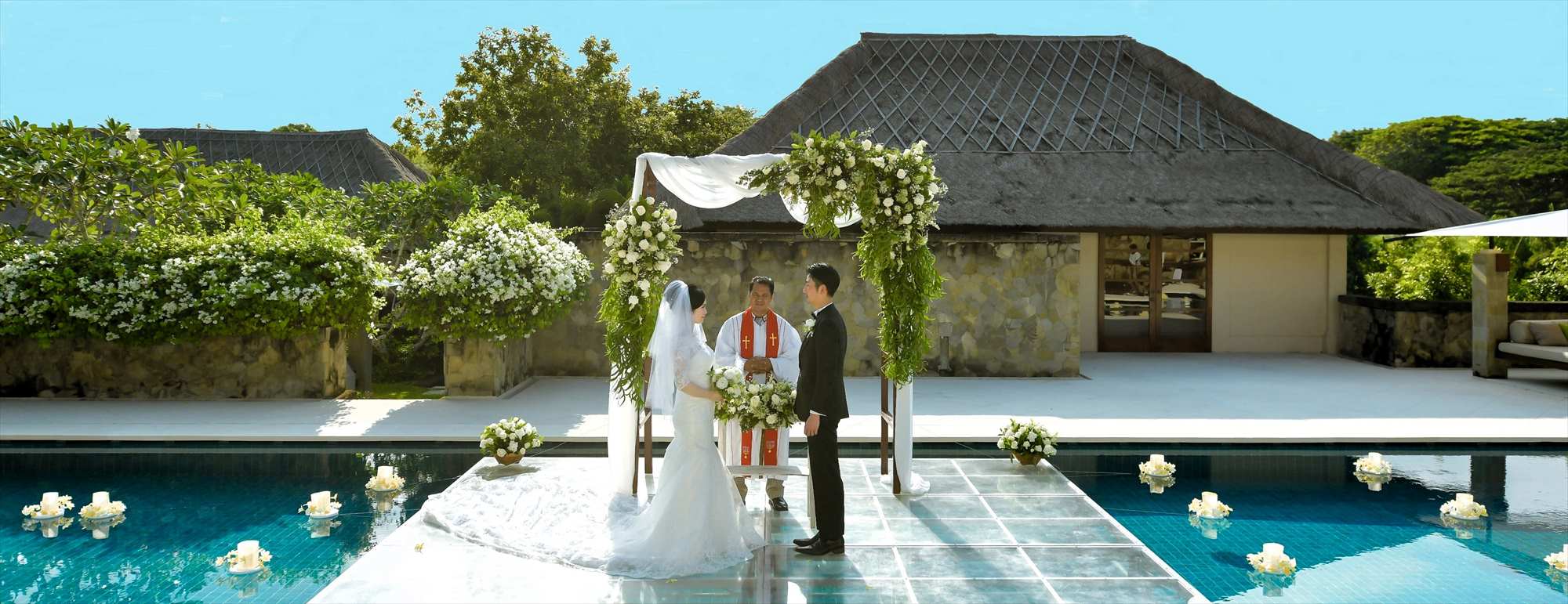 アマン・ヴィラ・アット・ヌサドゥア　バリ島ウェディング・挙式・結婚式│Aman Villas at Nusa Dua Wedding