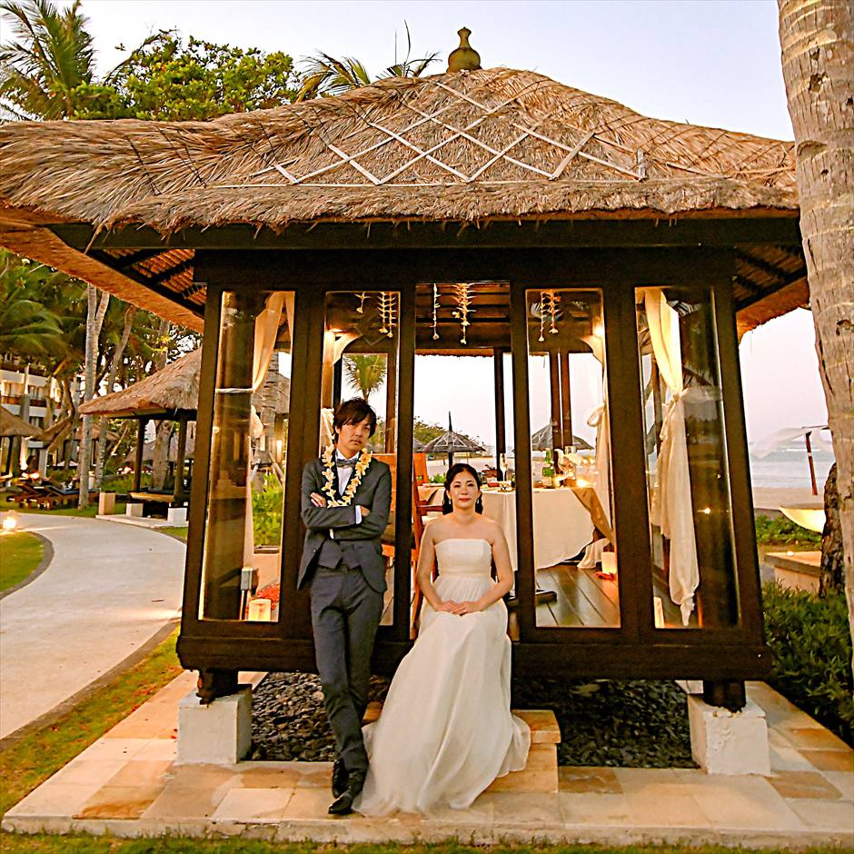 バリ島挙式 コンラッド・バリ結婚式 インフィニティ・チャペル・ウェディング