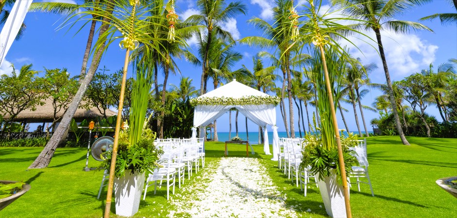 The Oceanfront Garden Wedding