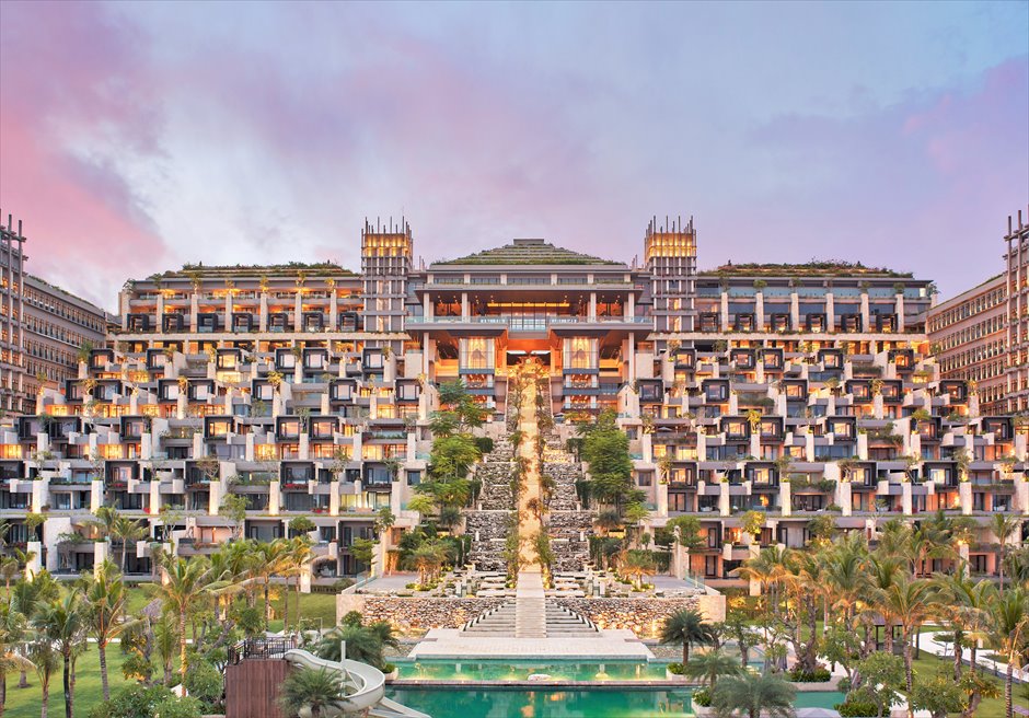 The Apurva Kempinski Bali Hotel Suite Aerial ジ・アプルヴァ・ケンピンスキ・バリ挙式 クリフ・チャペルが建つクリフスイート棟