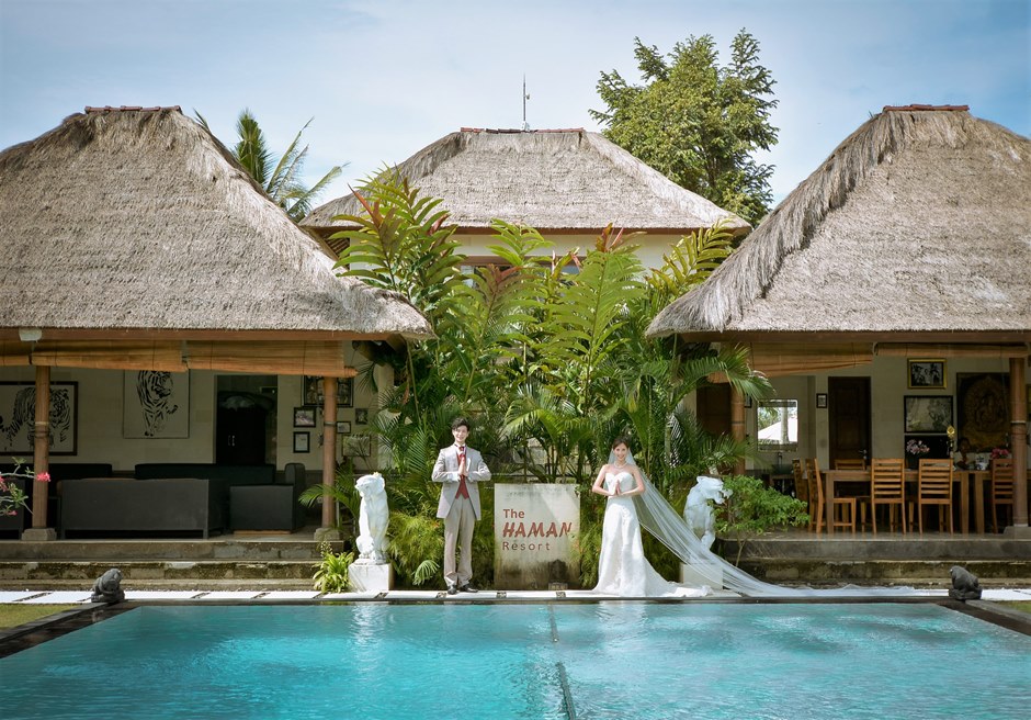 バリ島結婚式 ハマン・リゾート・ヌガラ・バリ プライベートウェディング