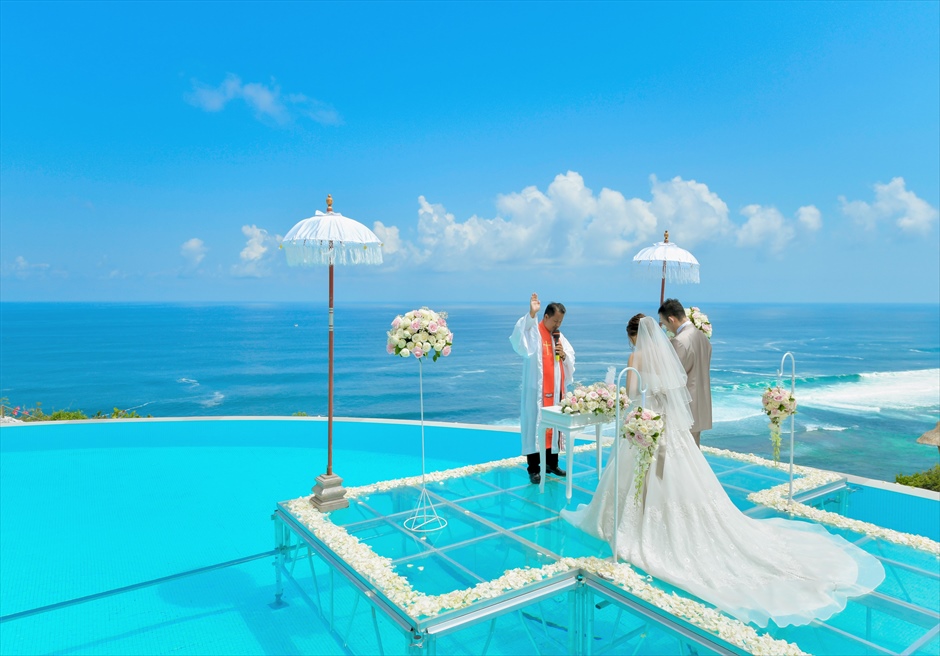 バリ島２人挙式・結婚式・ウェディング　ウォーター