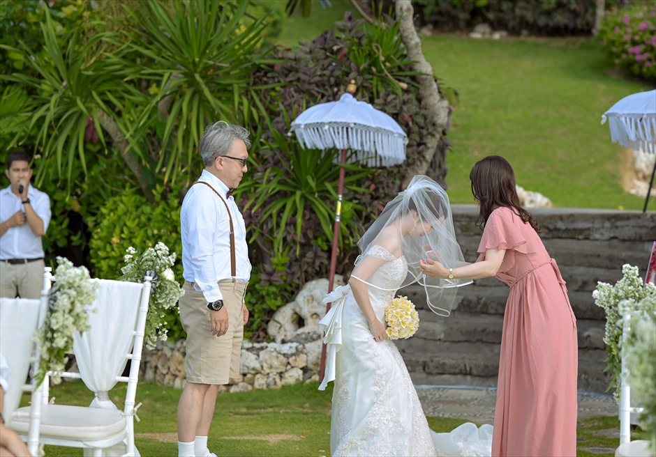 新婦お母様よりベールダウン・シーン