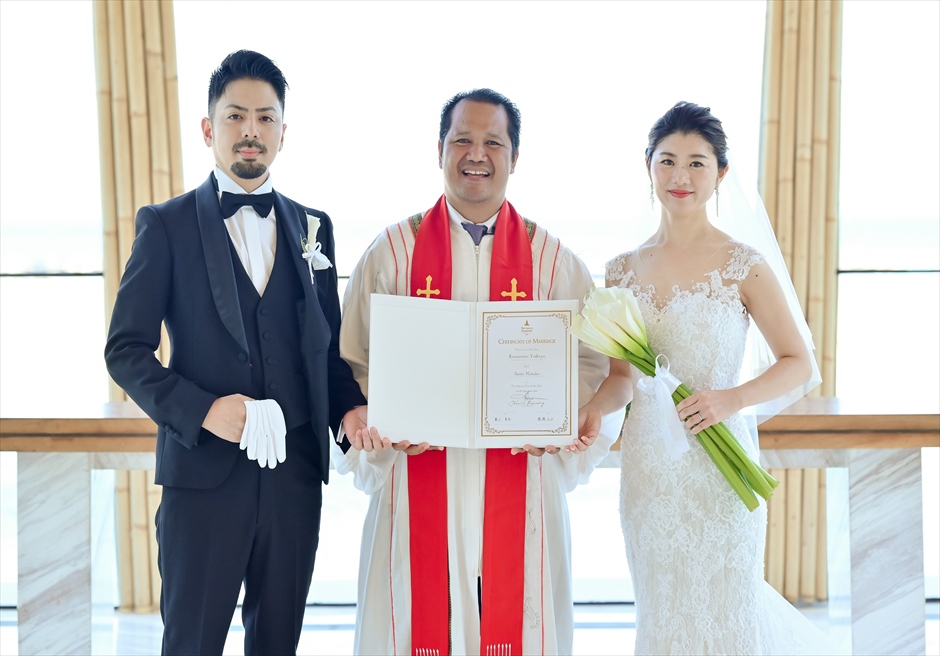 ケンピンスキ・オリジナル結婚証明書