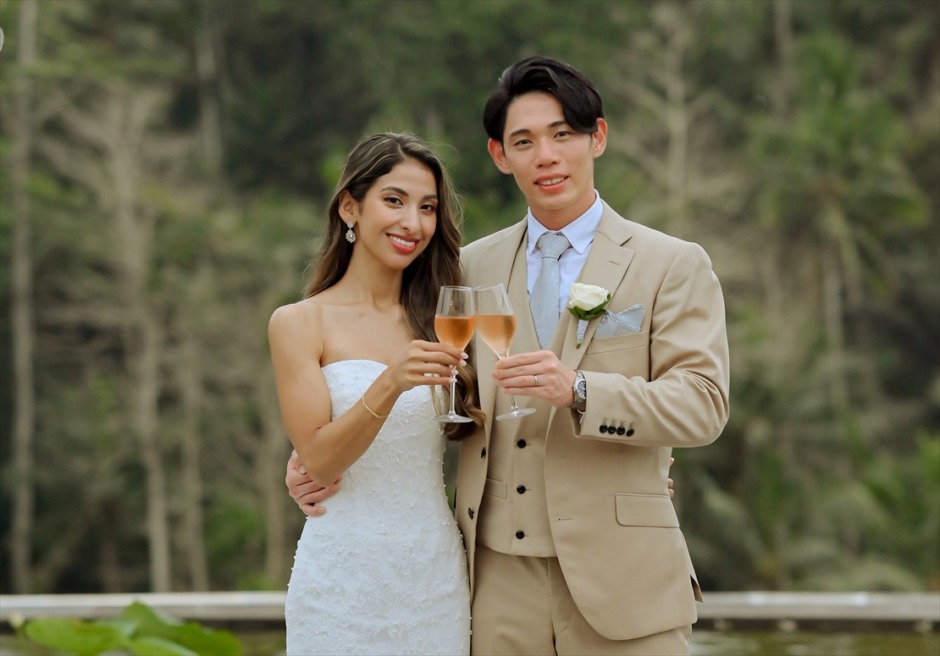 フォーシーズンズ・サヤン結婚式　乾杯ドリンク（ノンアルコール）