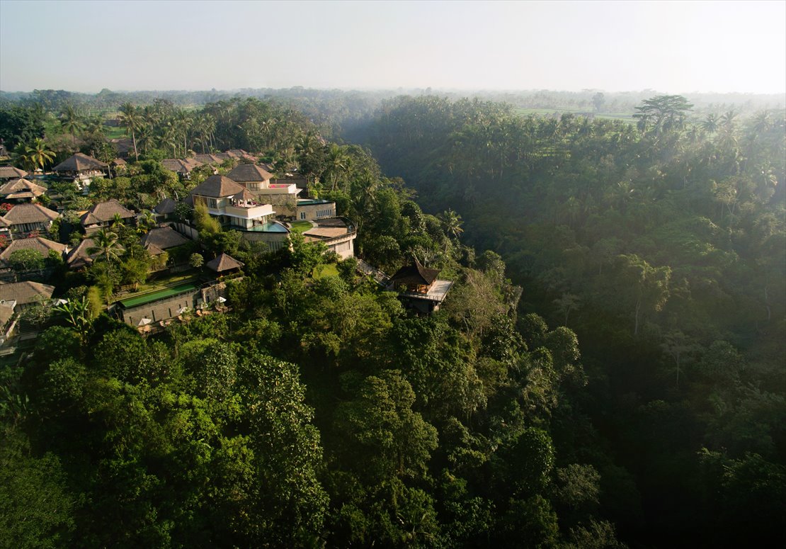 カマンダル・ウブド　リゾート全景