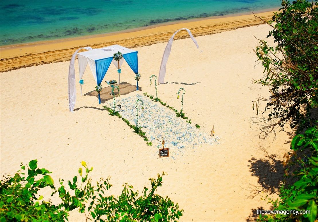 サマベ・バリ　バリ島随一に美しいビーチ・ウェディング