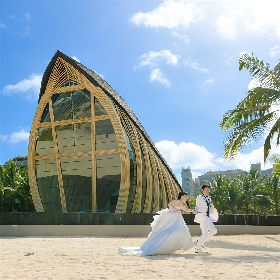 バリ島挙式　ジ・アプルヴァ・ケンピンスキ・バリ・オーシャンフロント・チャペル・ウェディング 結婚式 