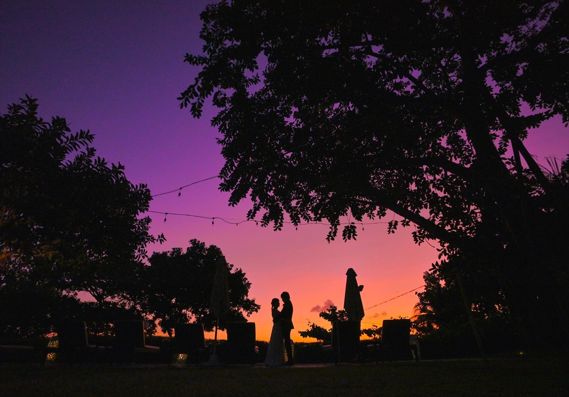 パドマ・バリ ガーデン マジックアワー撮影