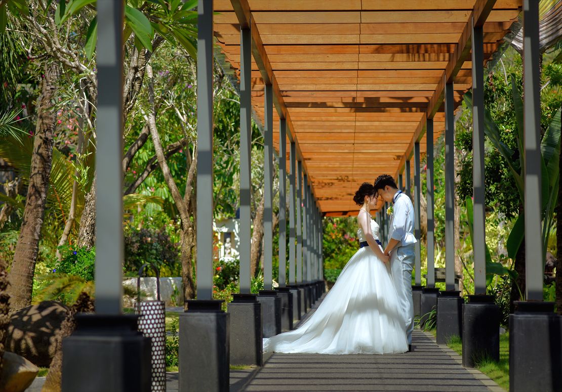 パドマ・バリ・レギャン　ホテル棟回廊