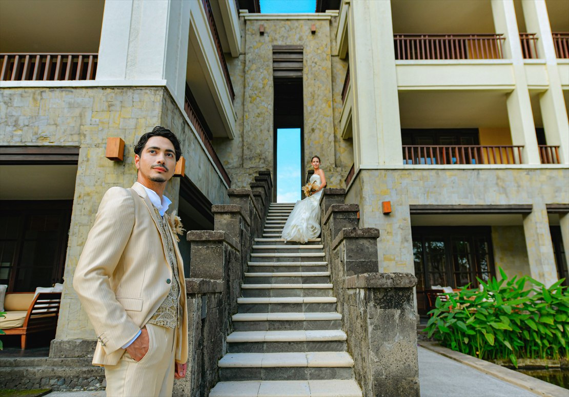 ザ・レギャン・バリ ホテル棟 天国の窓 階段