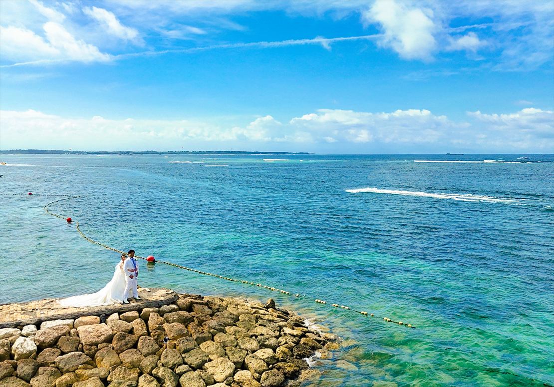 コンラッド バリ ボードウォーク ドローン撮影