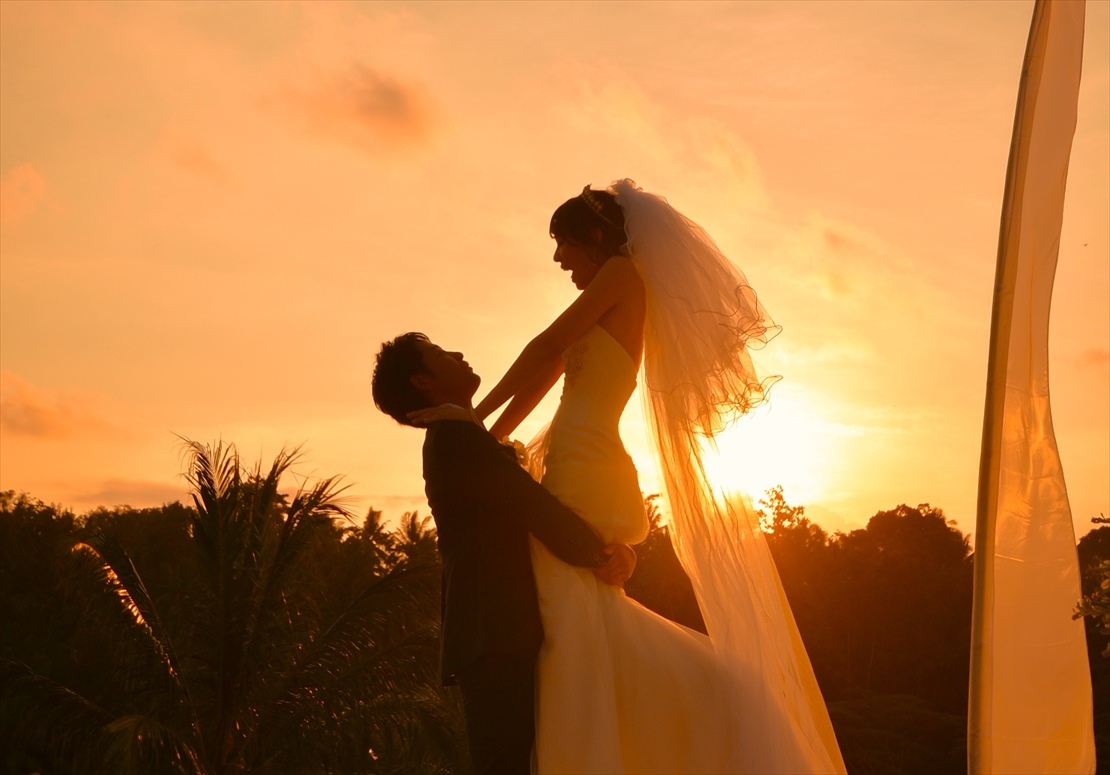 ロータス・ポンド サンセット・タイム撮影