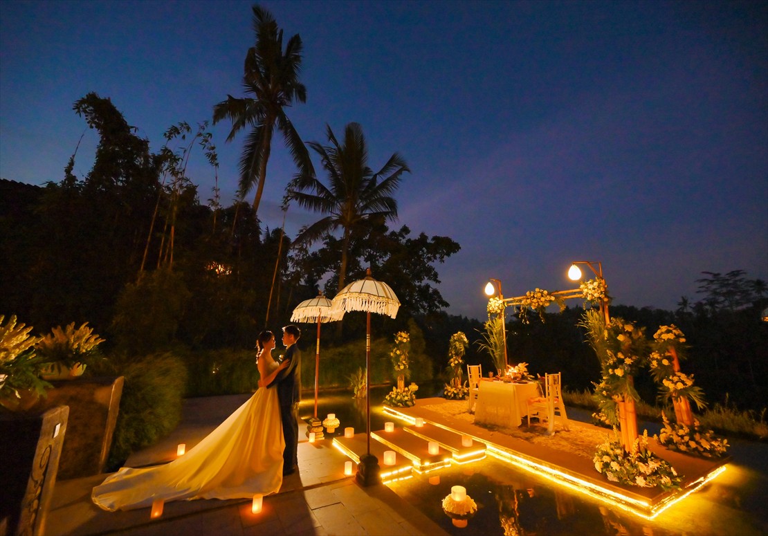 幻想的な雰囲気が漂うナイトタイム撮影