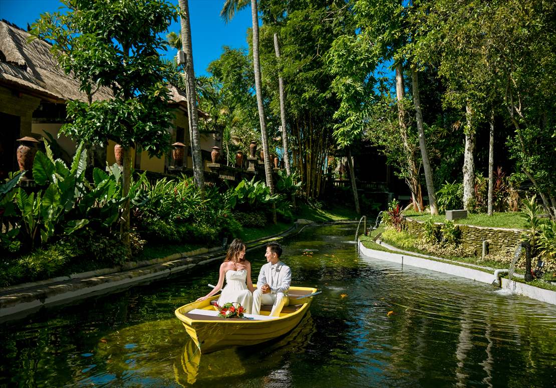 バリ島ウブド ボート ウェディング・フォト