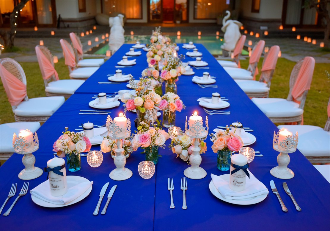 新郎新婦様オリジナル生花装飾