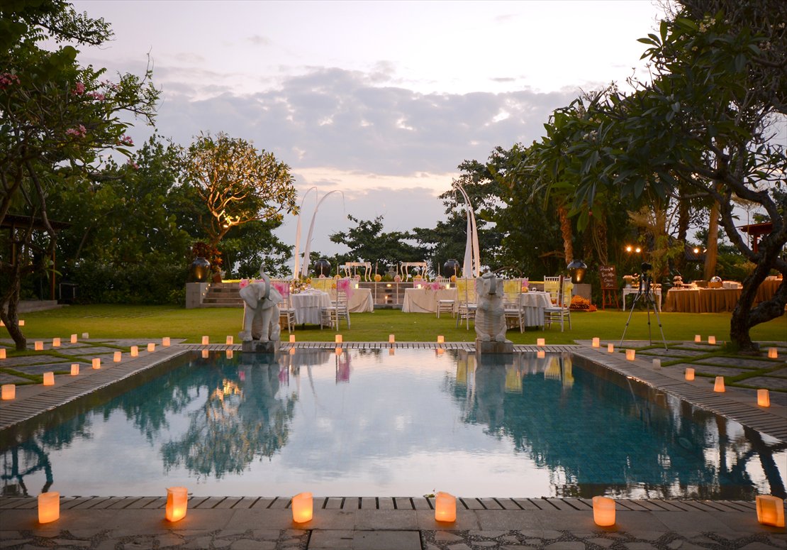 新郎新婦様オリジナル生花装飾