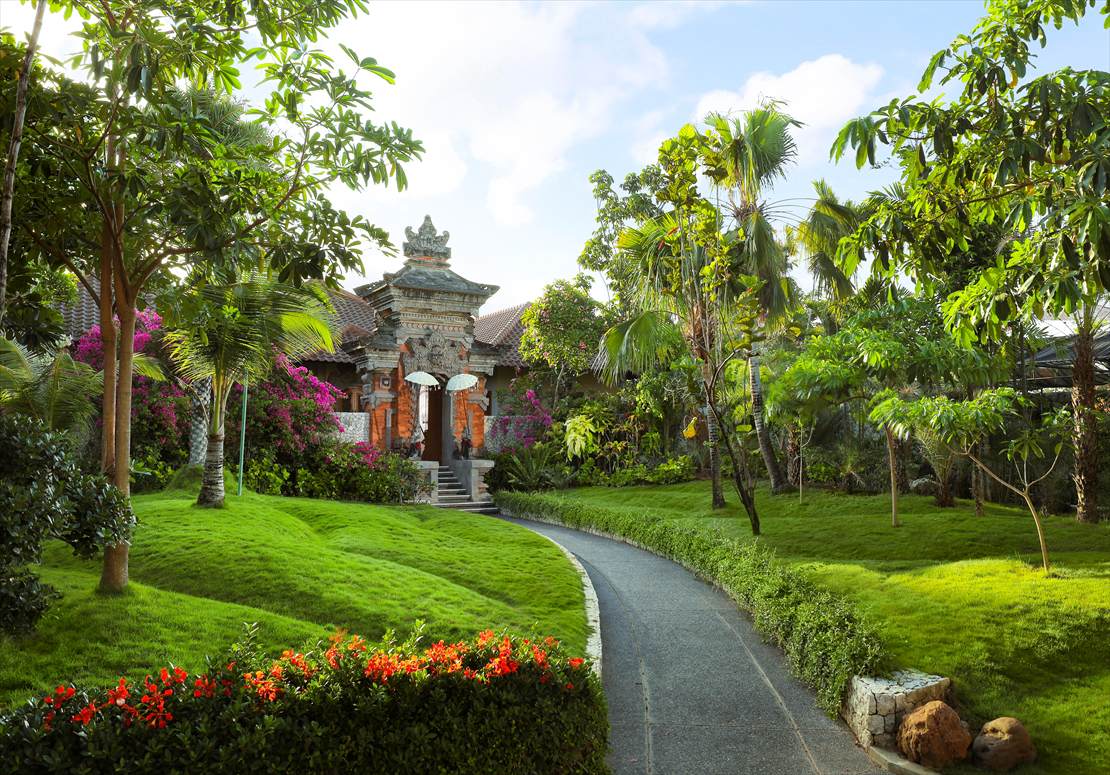 パドマ プレジデンシャルヴィラ エントランス