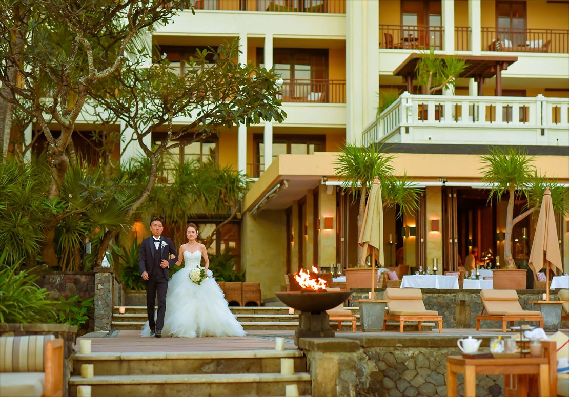 新郎新婦様 ロビー~レストランより入場