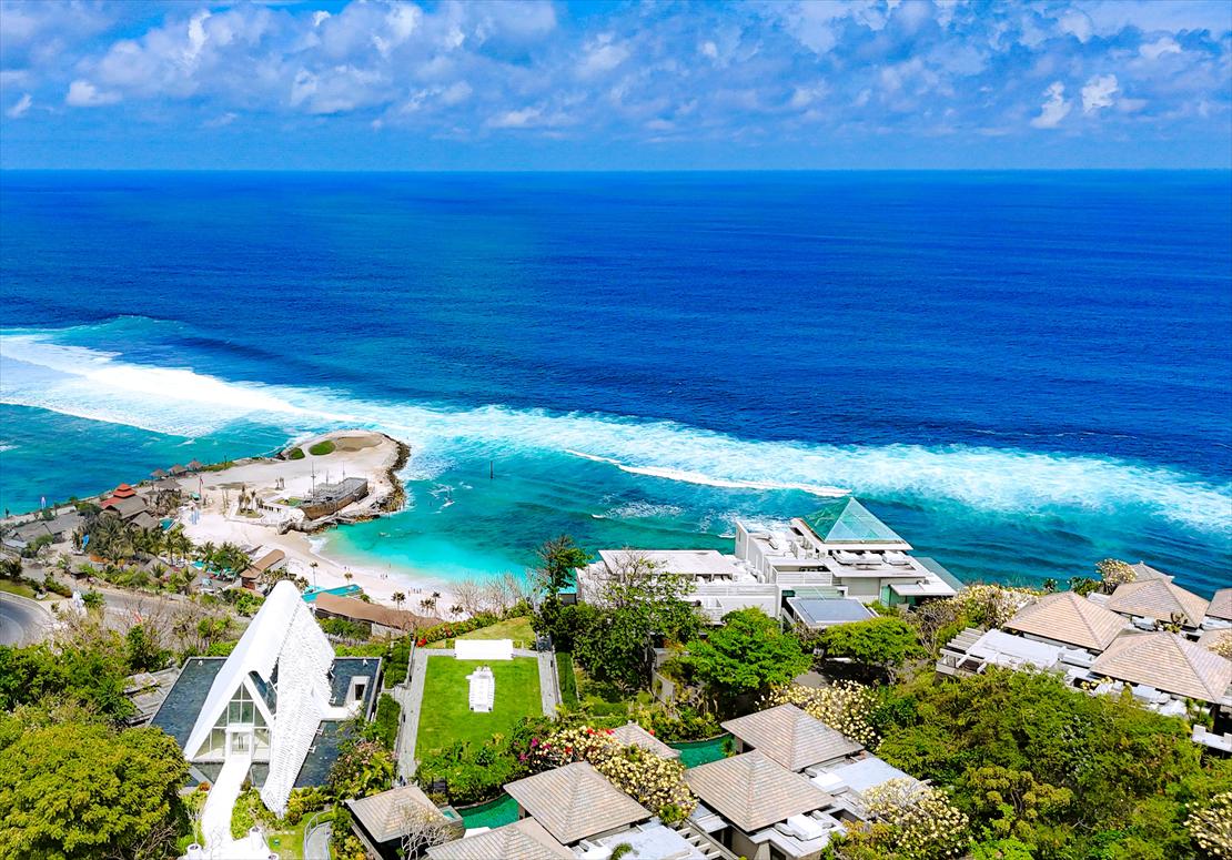 ウマナ・バリ チャペル＆ガーデン エリア全景