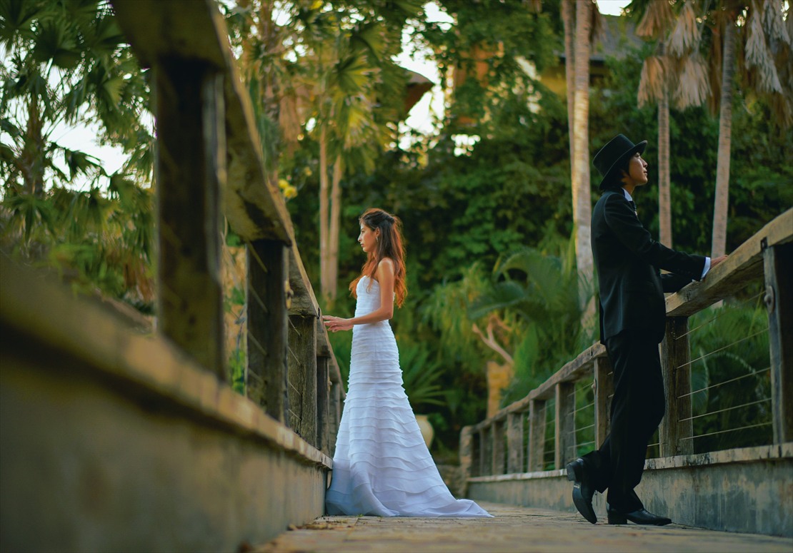 バリ島随一に神秘的なウェディング・フォト