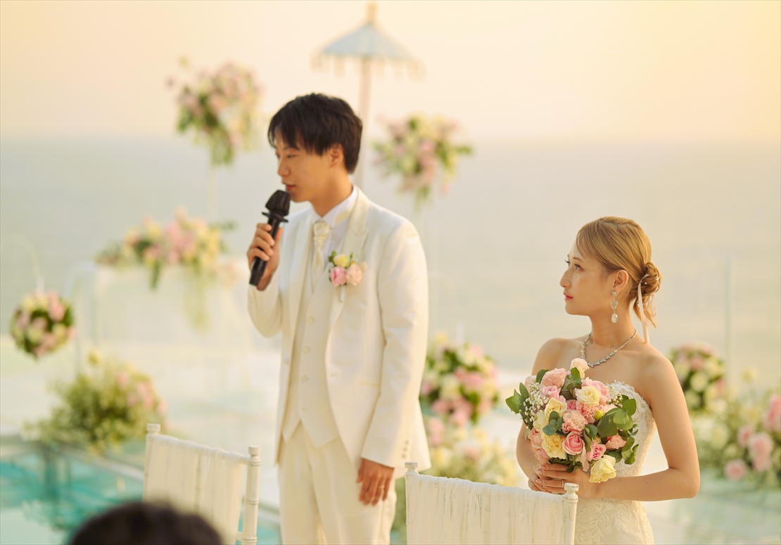 クリフトップより大海を望むパーティーシーン