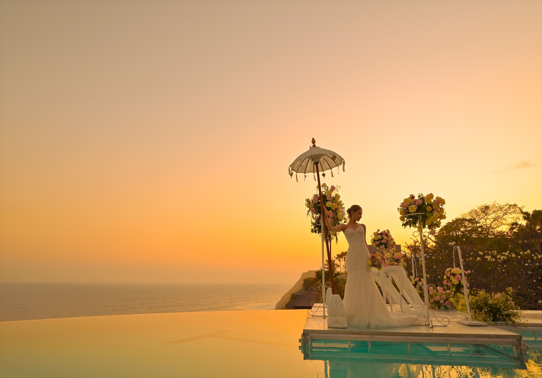 クリフトップに位置する絶景の会場