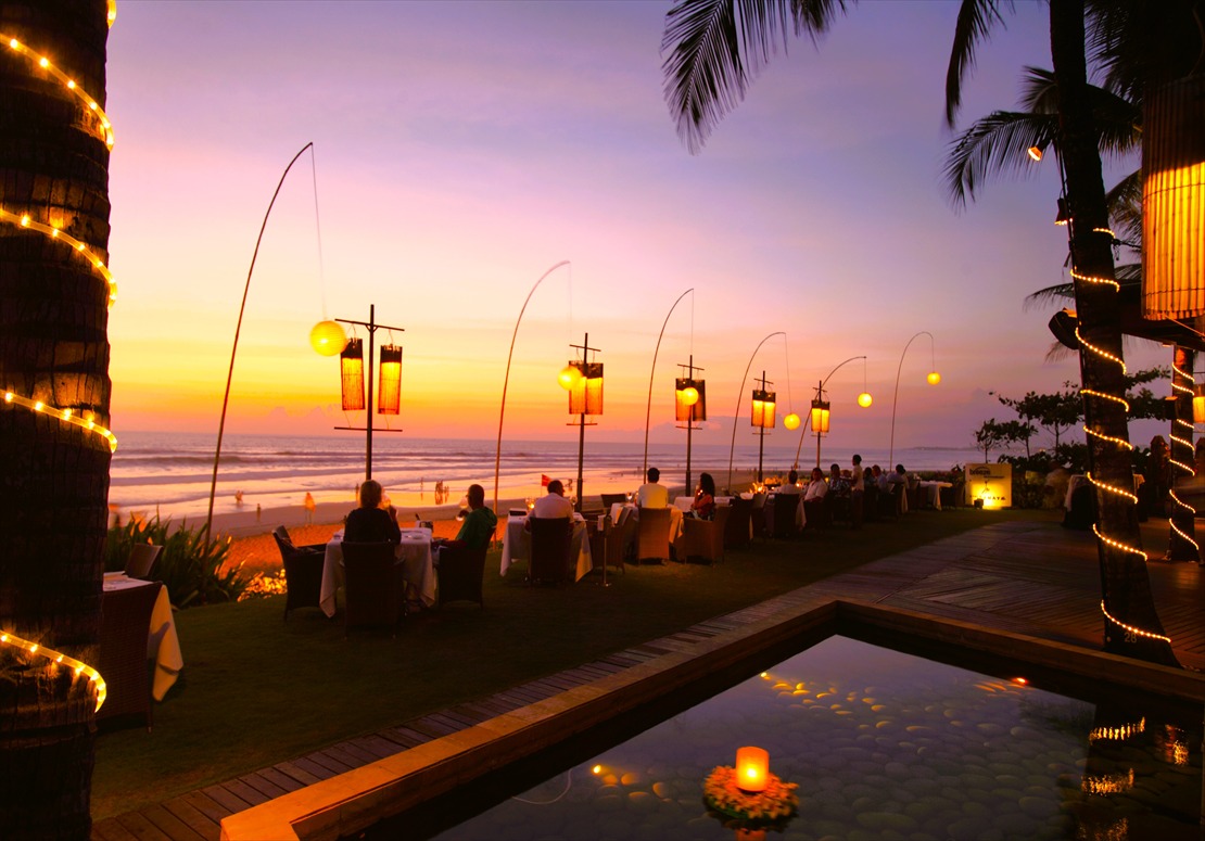 マジックアワーのブリーズ・レストラン