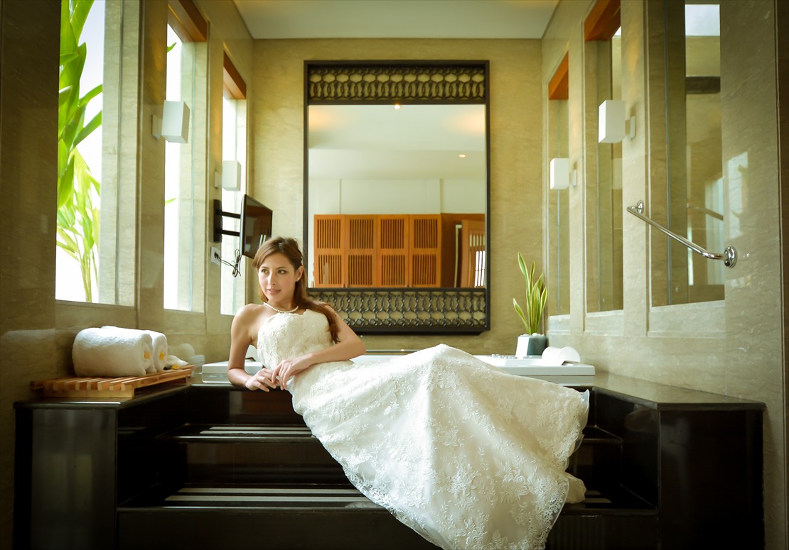 プライベートプール・ヴィラ　バスルーム