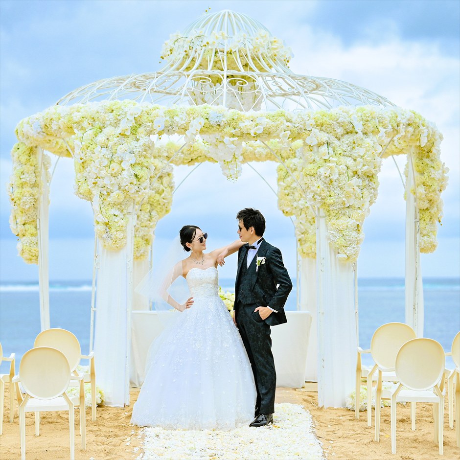 バリ島挙式　ザ・ムリア・バリ　ビーチ・ウェディング・結婚式