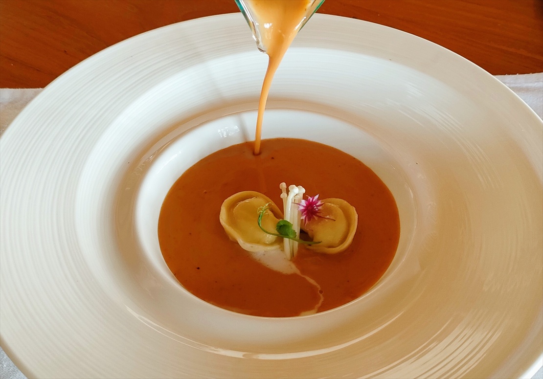 DLX6【スープ】ロブスターのビスク Truffle Oil