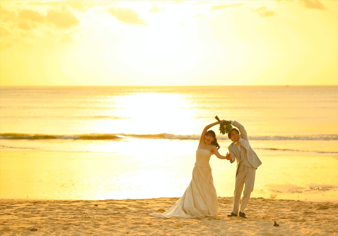 Belmond Jimbaran Bali Wedding Party (11)_R バリ島ウェディング 海に架かる夕日の黄金の道