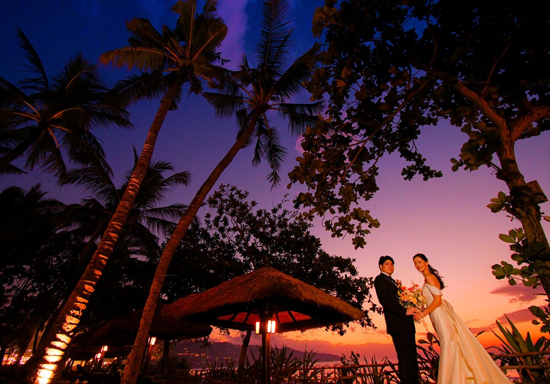 アルン・アルン・ガーデン マジックアワー撮影