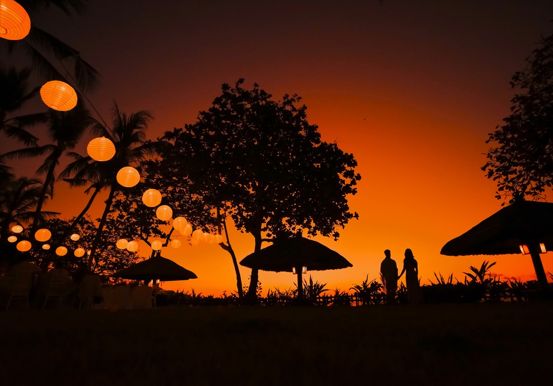 バリ ウェディング パーティー マジックアワー