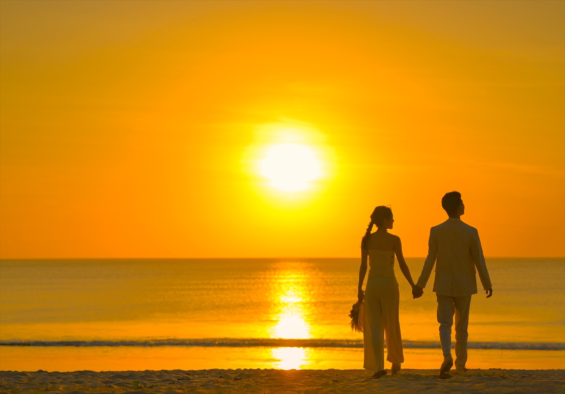Sunset Bali Wedding Photo (6)_R バリ島ウェディング ビーチ・サンセット撮影