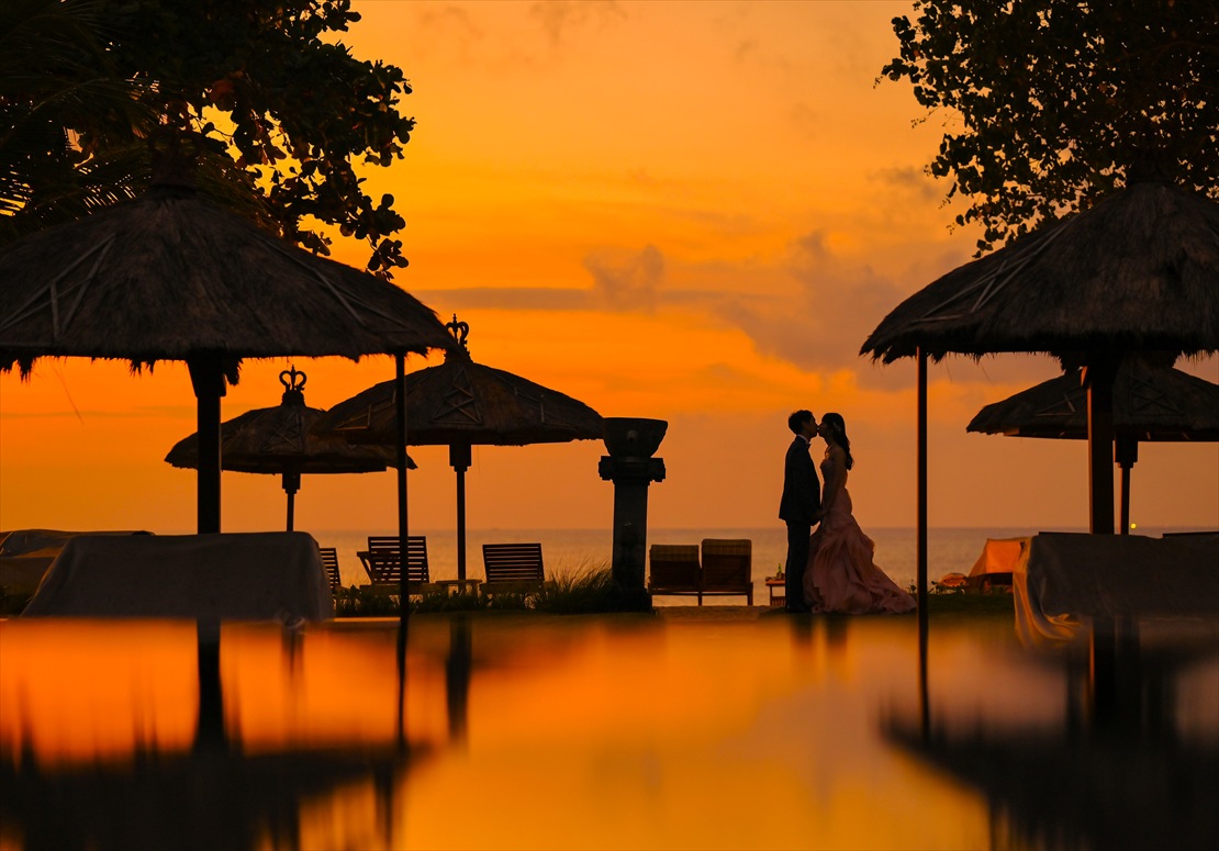 Belmond Jimbaran Bali Wedding (12)_R バリ島挙式 幻想的なマジックアワー撮影