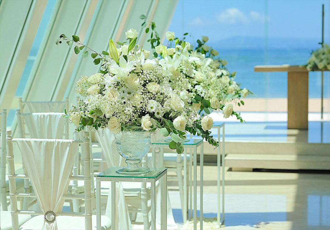 バリ島挙式プラン：生花スタンディング