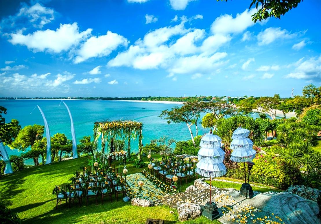 フォーシーズンズ・ジンバラン・ガーデン挙式 特別装飾