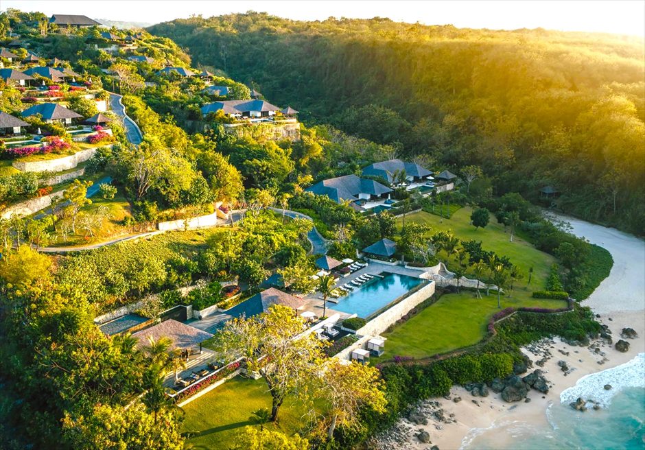 ラッフルズ・バリ ビーチ・ウェディング リゾート全景