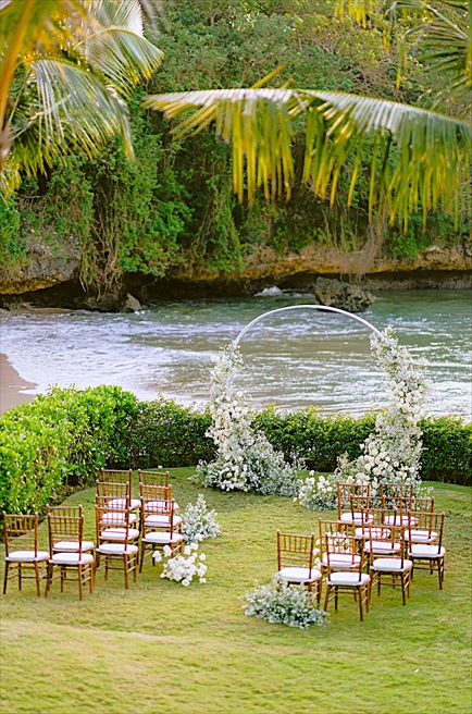 ラッフルズ・バリ挙式 エターナル・ショアズ ガーデン・ウェディング オーシャン・ガーデン 挙式会場