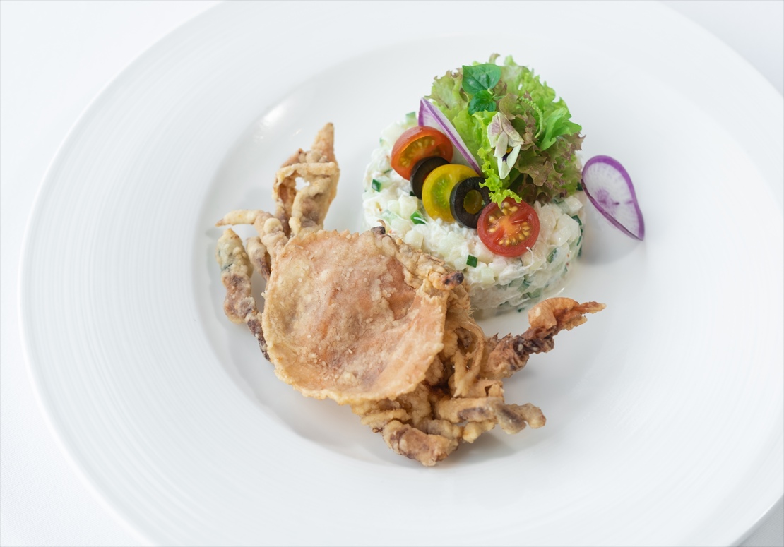 【前菜】ソフトシェルクラブ