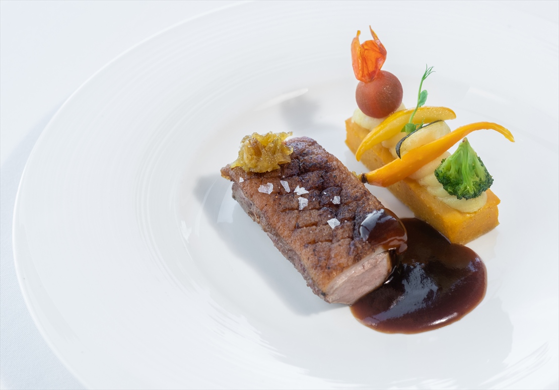 【メイン２】鴨のマグレ