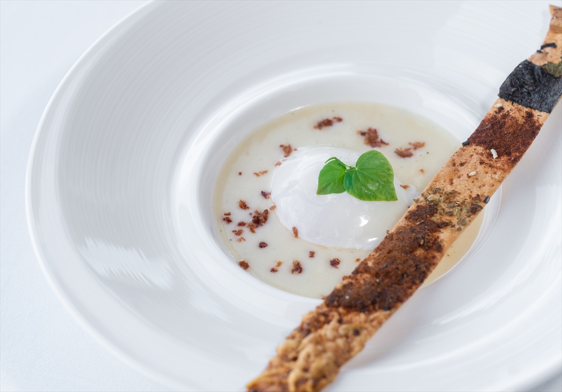 【スープ】６３℃ オーガニックエッグ