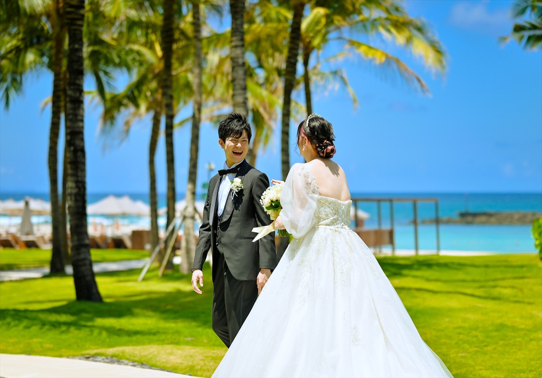 Apurva Kempinski Bali Oceanfront Chapel Wedding (14)_R バリ島結婚式 美しいガーデンとビーチが広がる