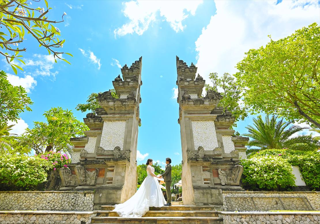 Bali Wedding Padma Legian (2)_R バリ島ウェディング パドマ・レギャン割門 挙式前撮影